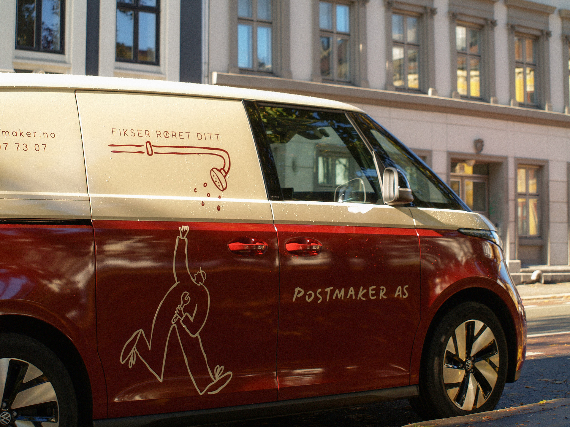 Postmaker-bilen i Oslo